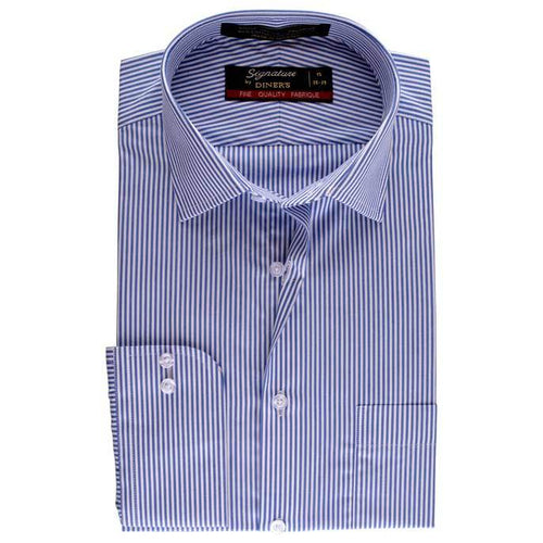 FORMAL MEN SHIRT SKU: AB16179-BLUE