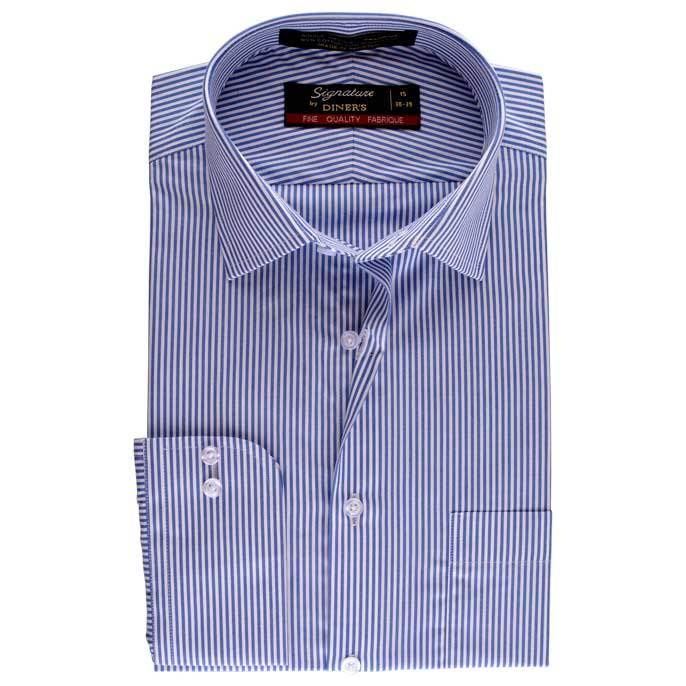 FORMAL MEN SHIRT SKU: AB16179-BLUE