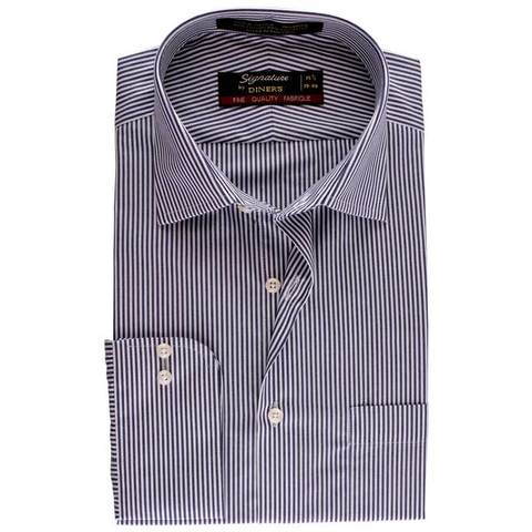 FORMAL MEN SHIRT SKU: AB16179-D-BLUE
