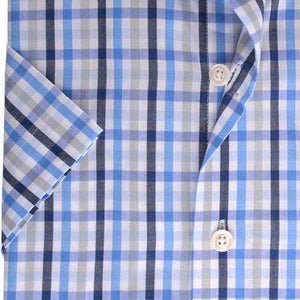 FORMAL SHIRT IN L-PURPLE (HALF SLEEVES)