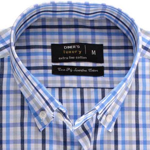 FORMAL SHIRT IN L-PURPLE (HALF SLEEVES)
