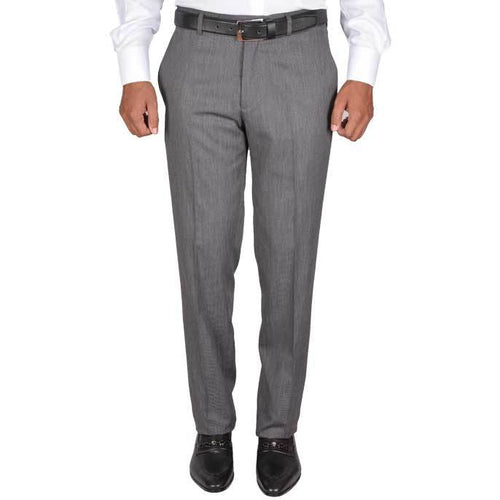 FORMAL TROUSER FOR MEN IN D-GREY SKU: BA2637-D-GREY