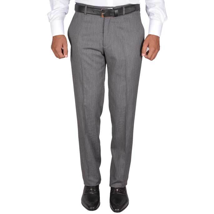 FORMAL TROUSER FOR MEN IN D-GREY SKU: BA2637-D-GREY