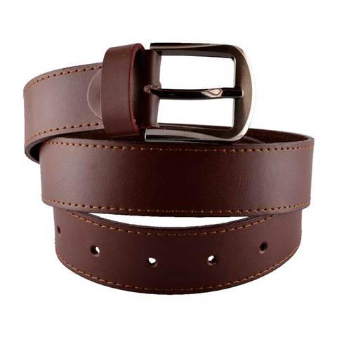 MEN'S BELT IN L-BROWN SKU: IB02-L-BROWN