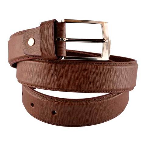 MEN'S BELT IN D-BROWN SKU: IB13-D-BROWN