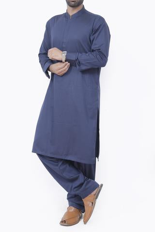 SHALWAR SUIT SKU: EG2424 N-BLUE