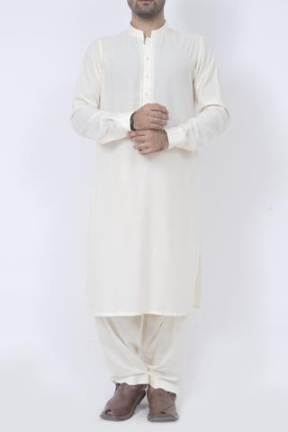SHALWAR SUIT SKU: EG2383 CREAM