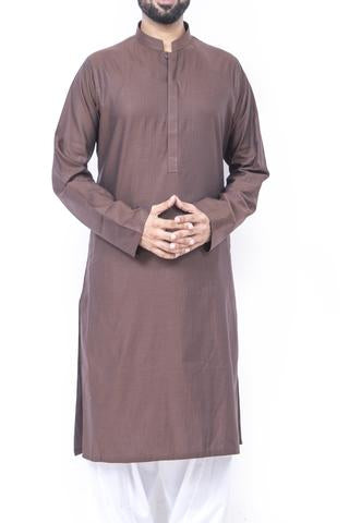 KURTA IN D-BROWN SKU: EA2410-D-BROWN