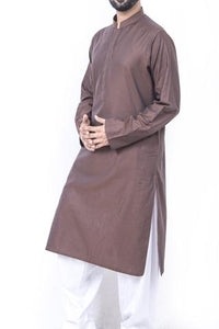 KURTA IN D-BROWN SKU: EA2410-D-BROWN