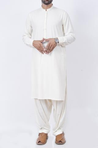 SHALWAR SUIT IN CREAM SKU: EG2400-CREAM