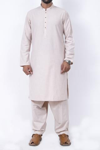 SHALWAR SUIT SKU: EG2421 L-FAWN