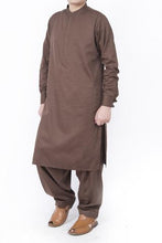 SHALWAR SUIT SKU: EG2424 BROWN